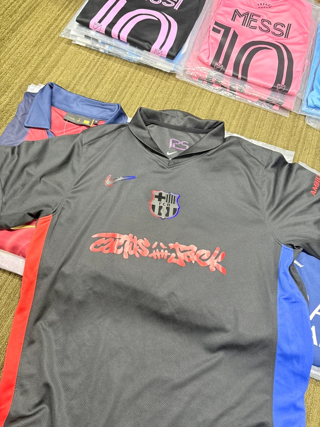 FC Barcelona x CACTUS JACK Nike Soccer Jersey - photo 5