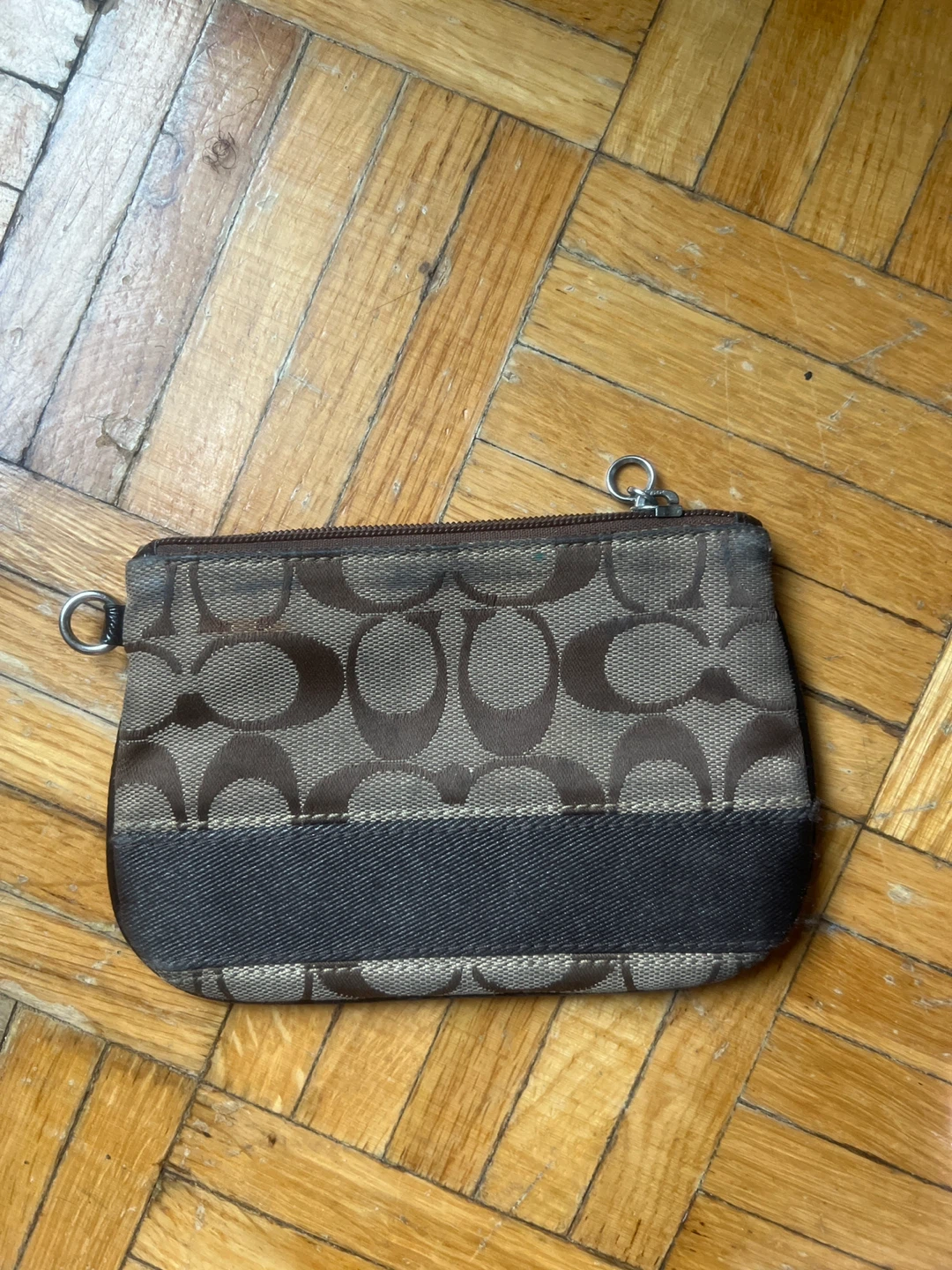 Vintage coach wristlet