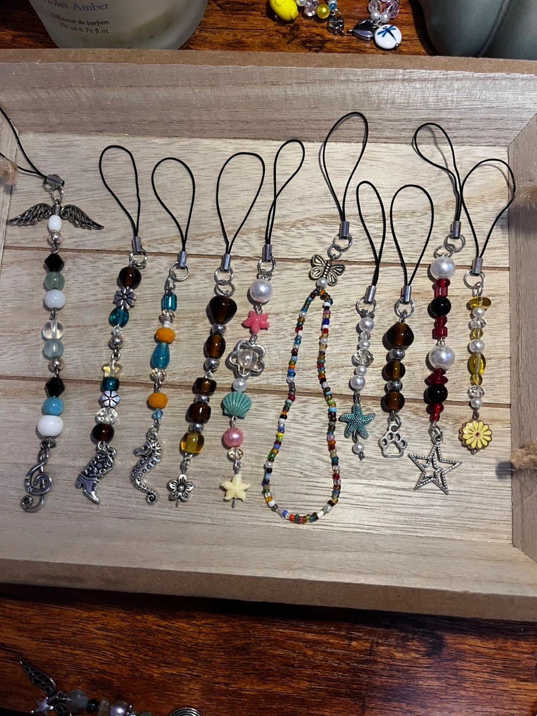 Assorted Beaded Charms with Lanyards - photo 2