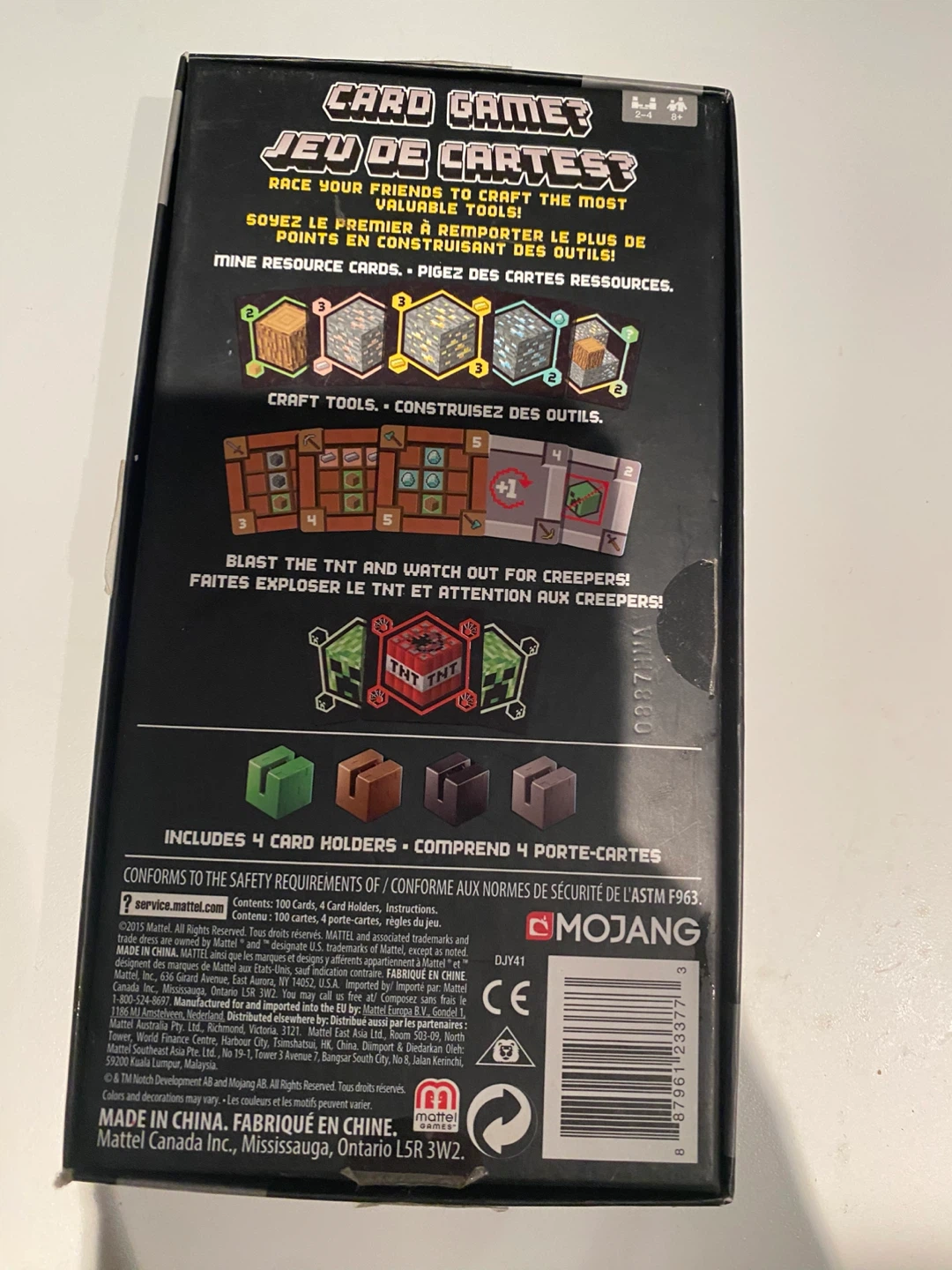 Minecraft Card Game - photo 2