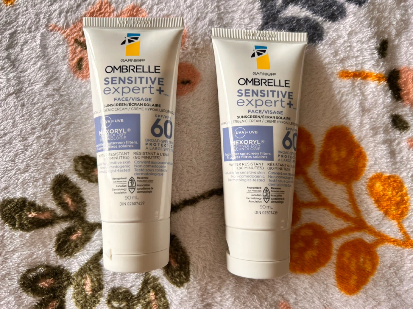 Garnier Ombrelle Sensitive Expert+ SPF 60 sunscreen Face cream