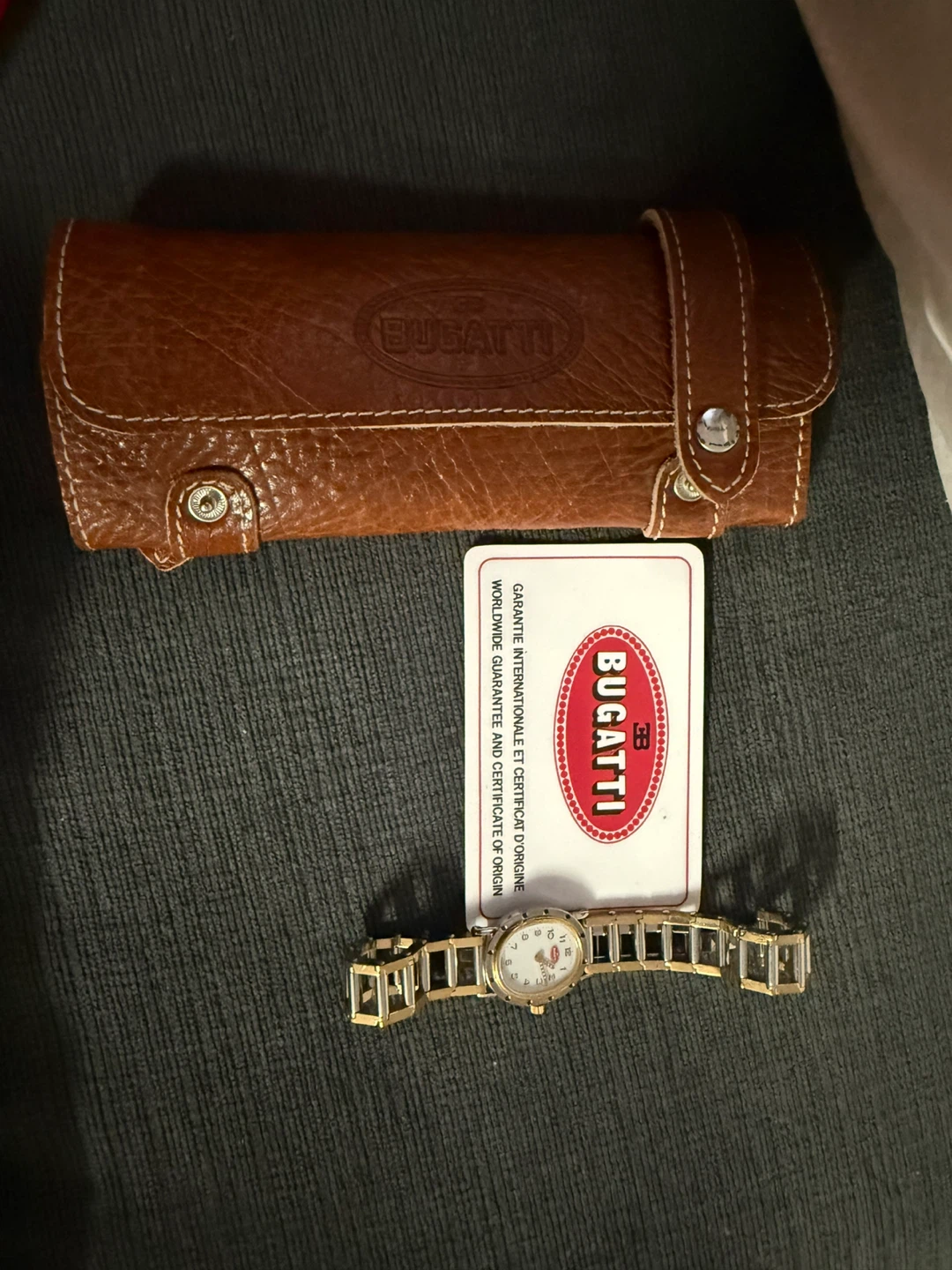 Bugatti Ladies Quartz Watch with Leather Case - photo 2