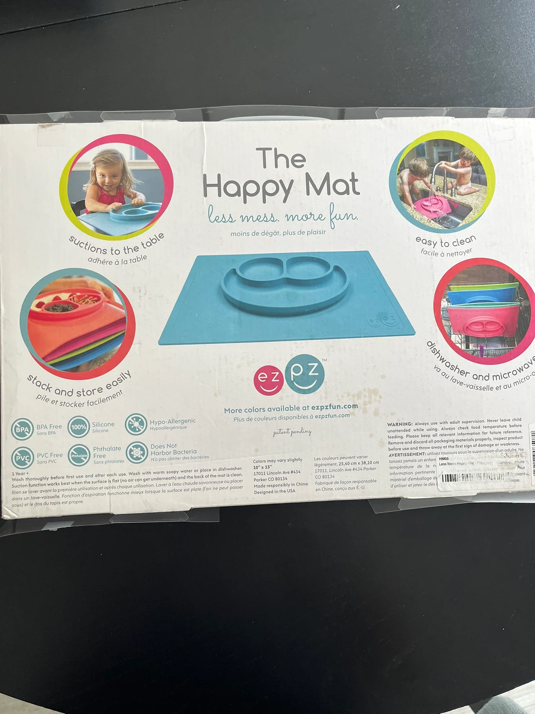 ezpz The Happy Mat - Pink - photo 2