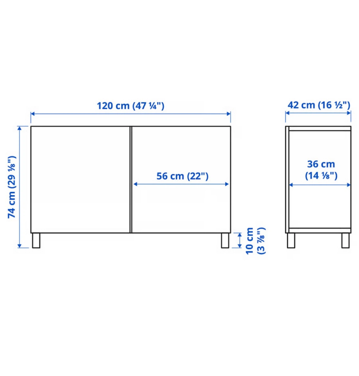 IKEA BESTÅ storage unit - photo 2