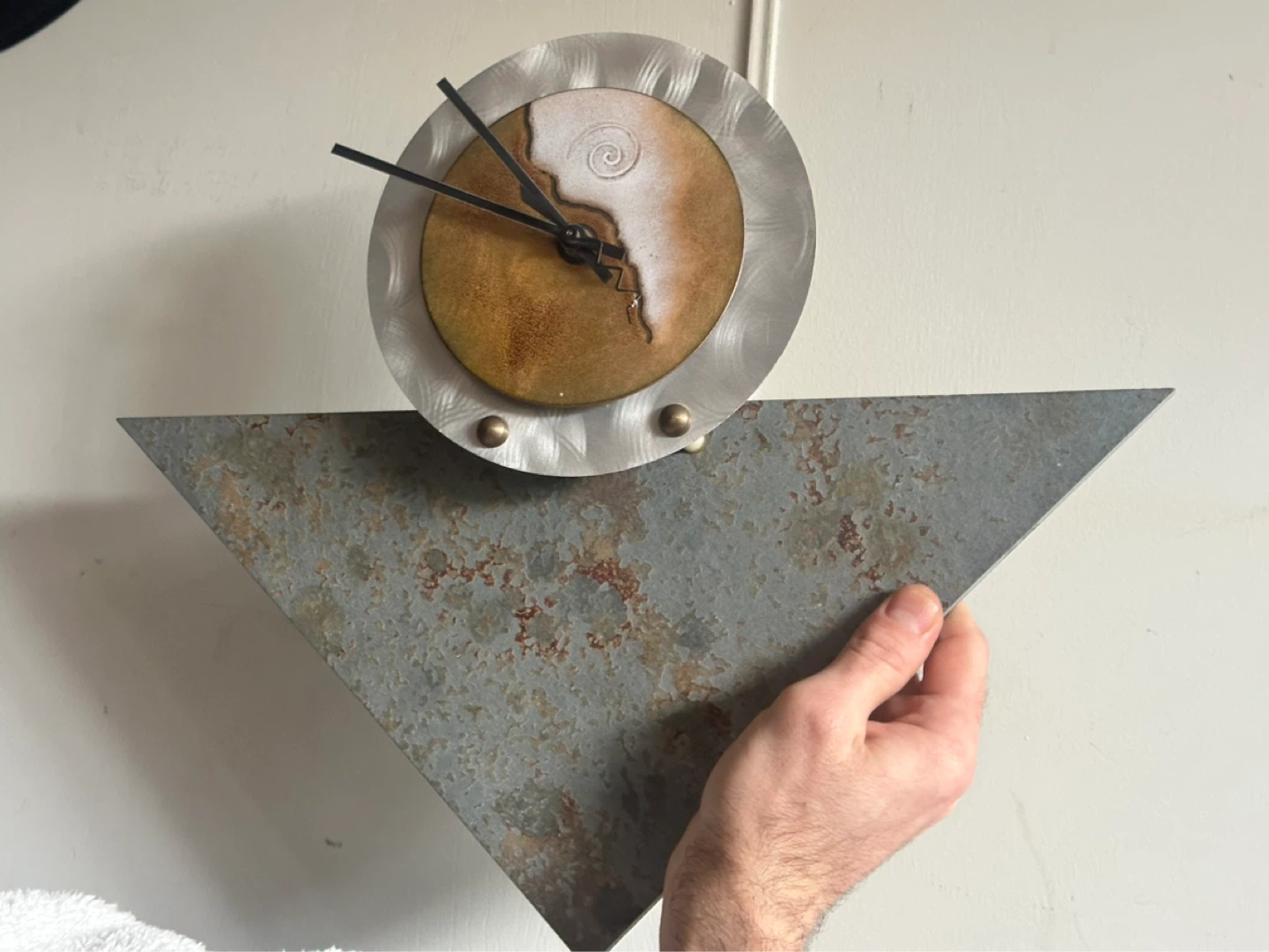 Maris Taylor Design Stone Clock