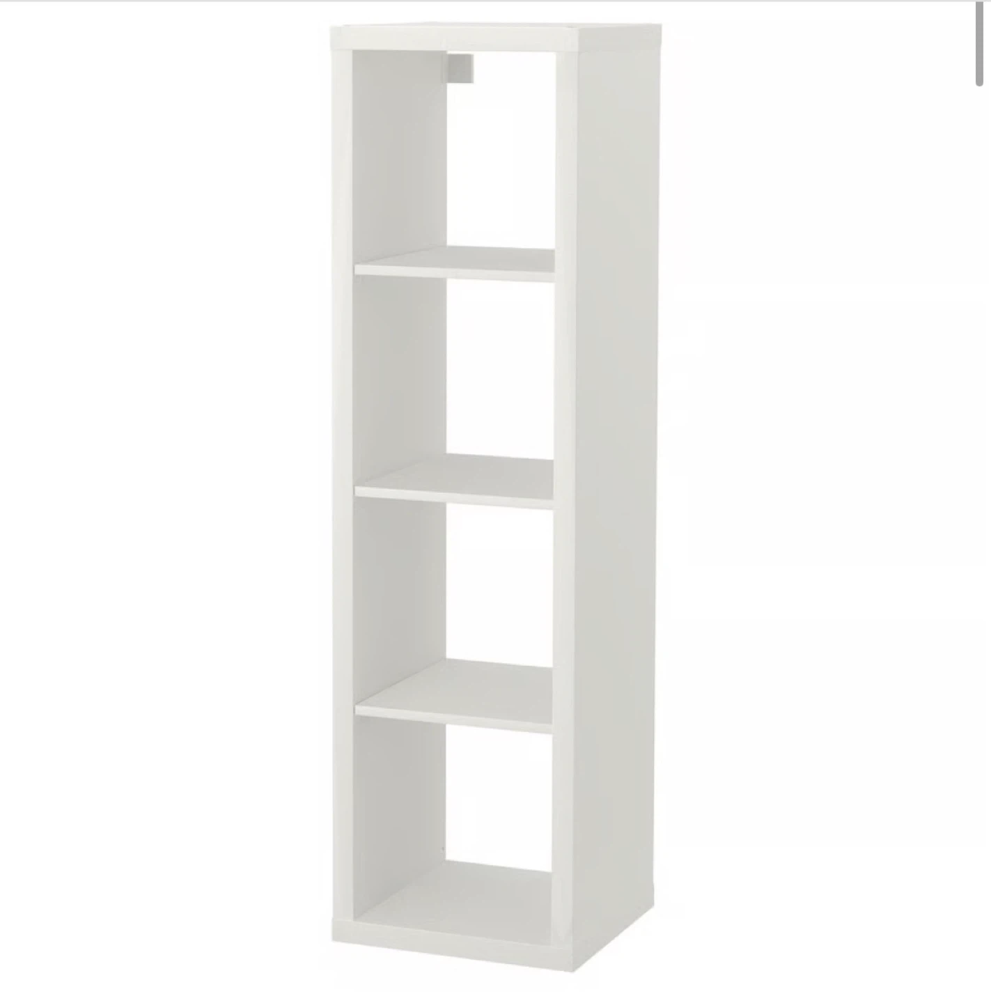 IKEA KALLAX Shelf Unit 1x4 - White