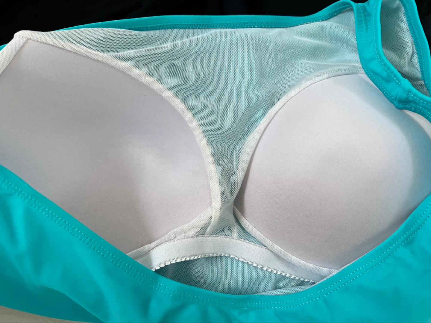One Shoulder Colour Blocked Swimsuit XL - photo 4