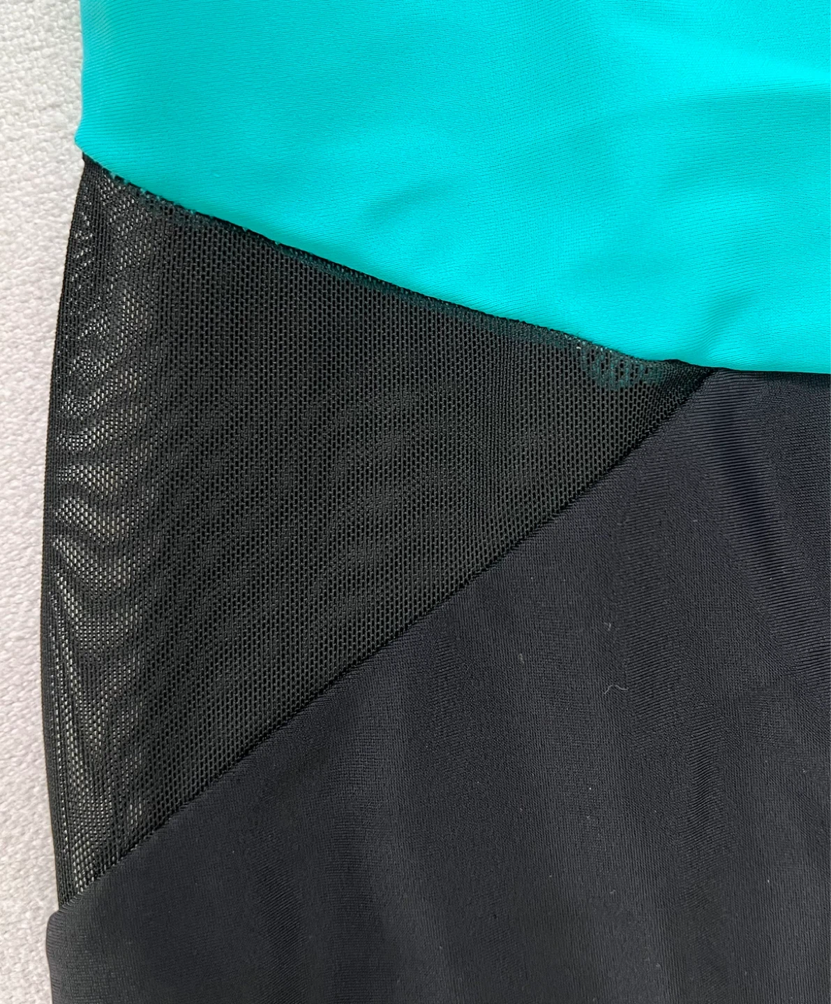 One Shoulder Colour Blocked Swimsuit XL - photo 5