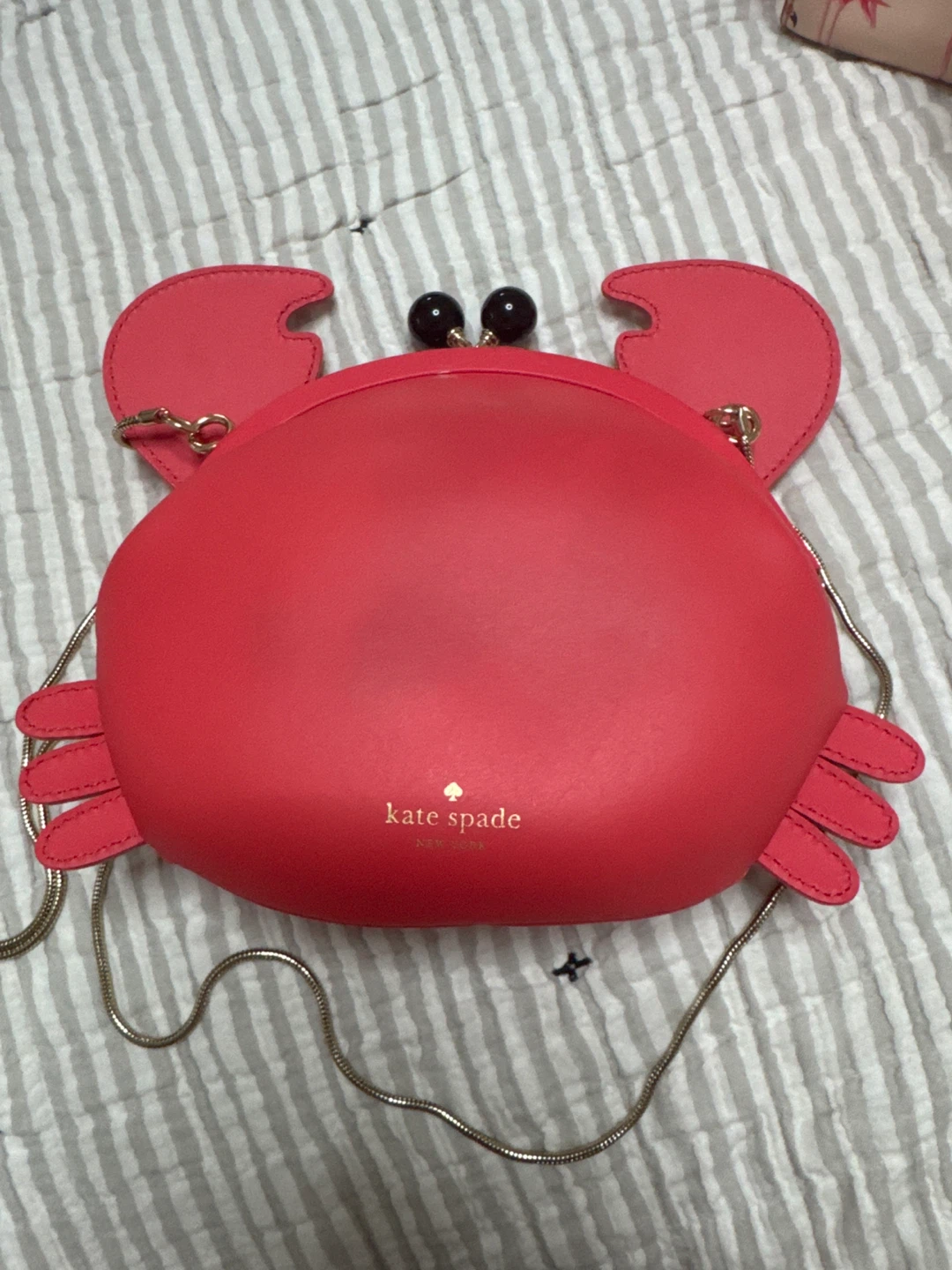 Kate Spade Red Crab Crossbody Bag