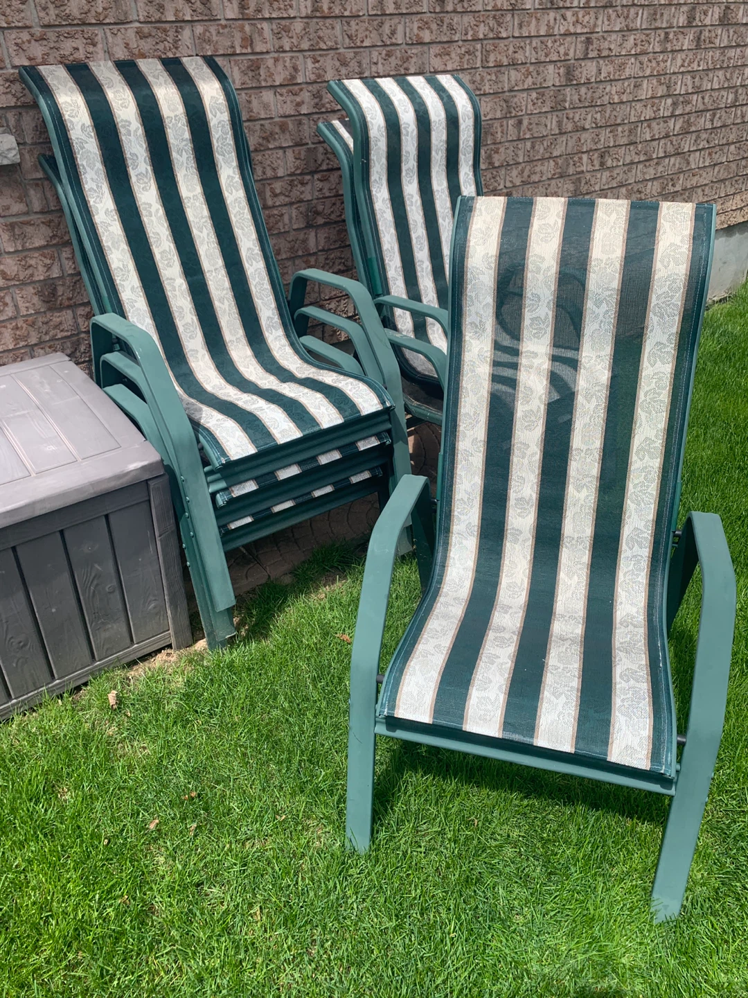 Patio chairs
