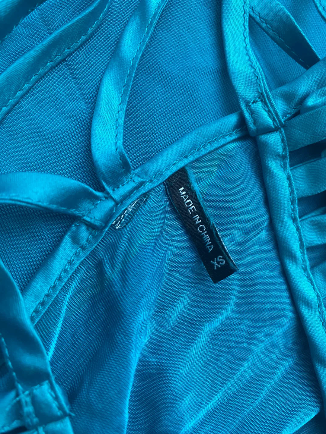 Marciano Turquoise Halter Tank Top & Pencil Skirt Set - photo 5