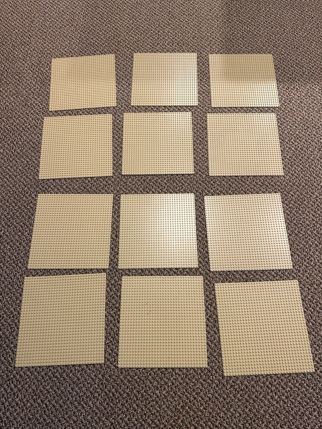 LEGO Baseplates 10” square tan colour - photo 2