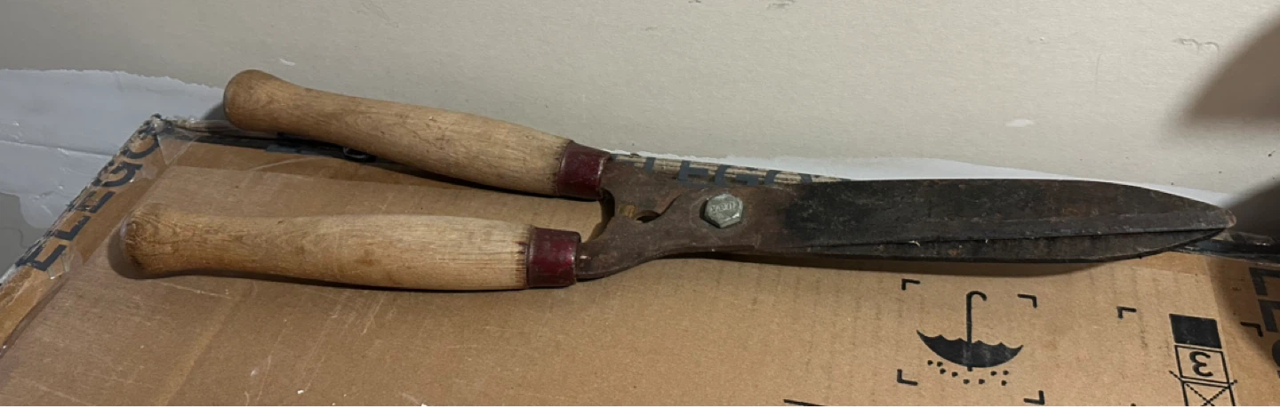 Vintage Hedge Shears