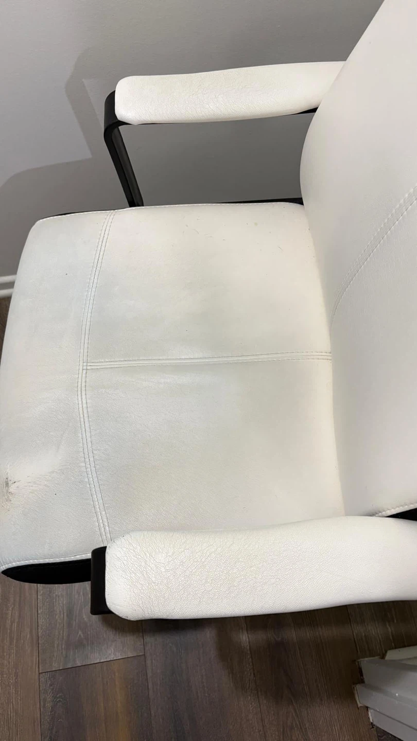 White and Black Ergonomic Office Chair