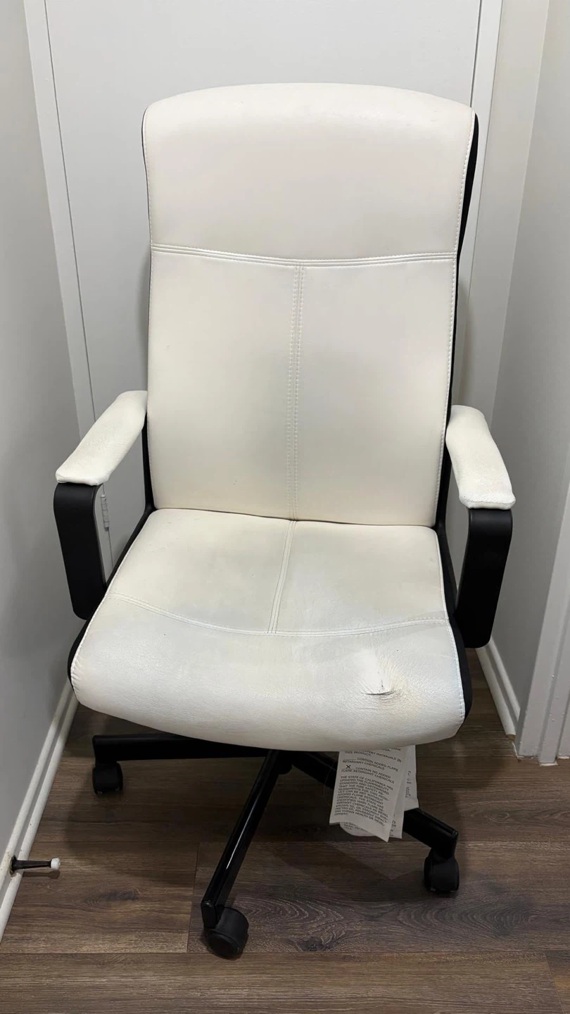 White and Black Ergonomic Office Chair - photo 4