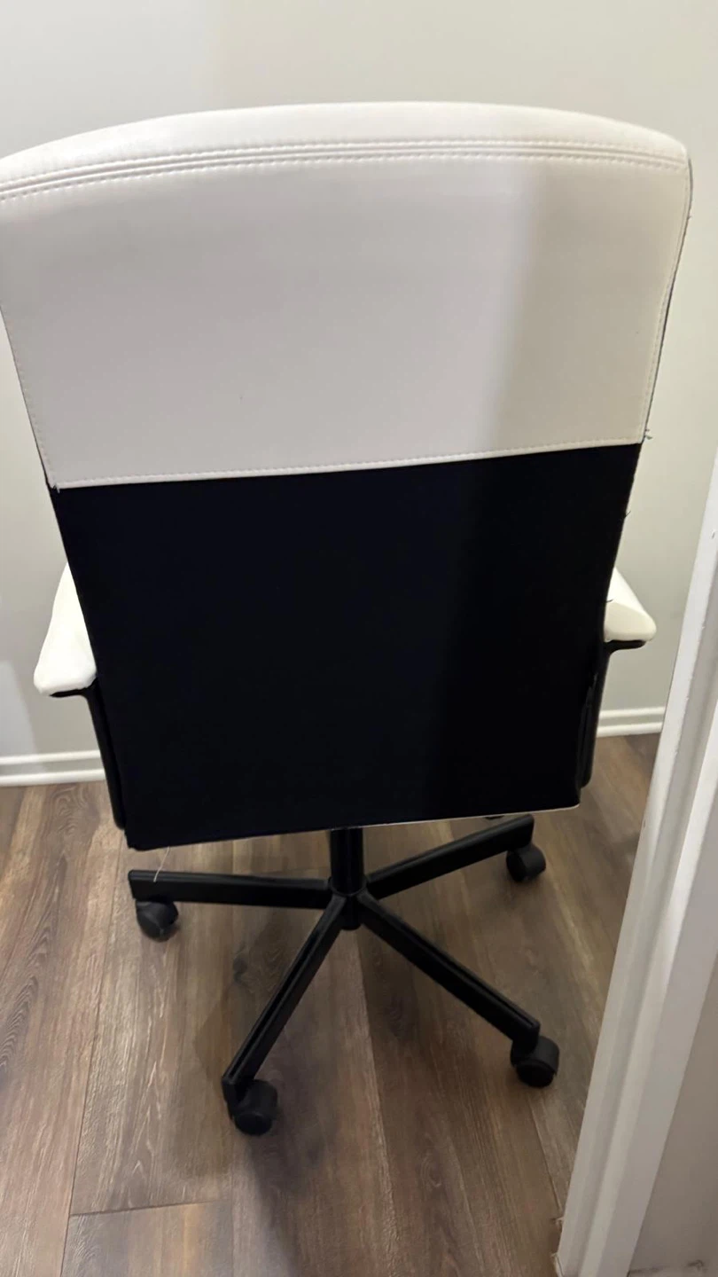 White and Black Ergonomic Office Chair - photo 2