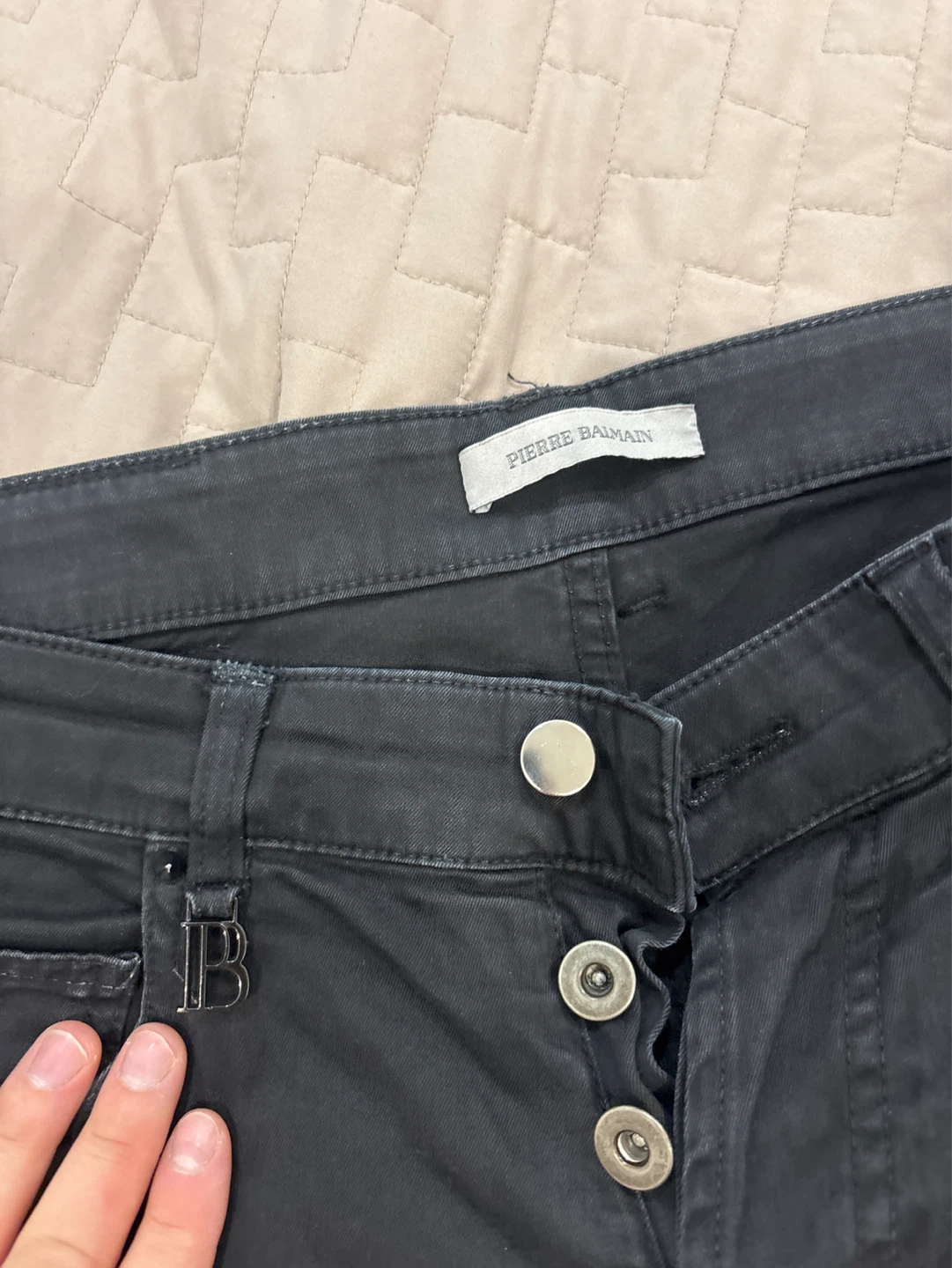 Black Balmain  Jeans - photo 3