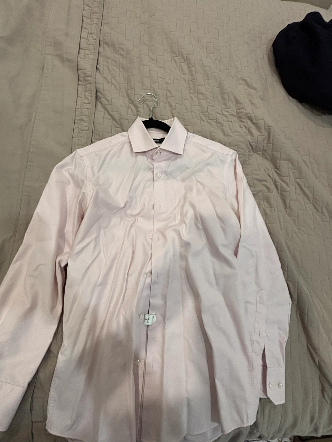 BOSS Hugo Boss Pink Regular Fit Dress Shirt - photo 2