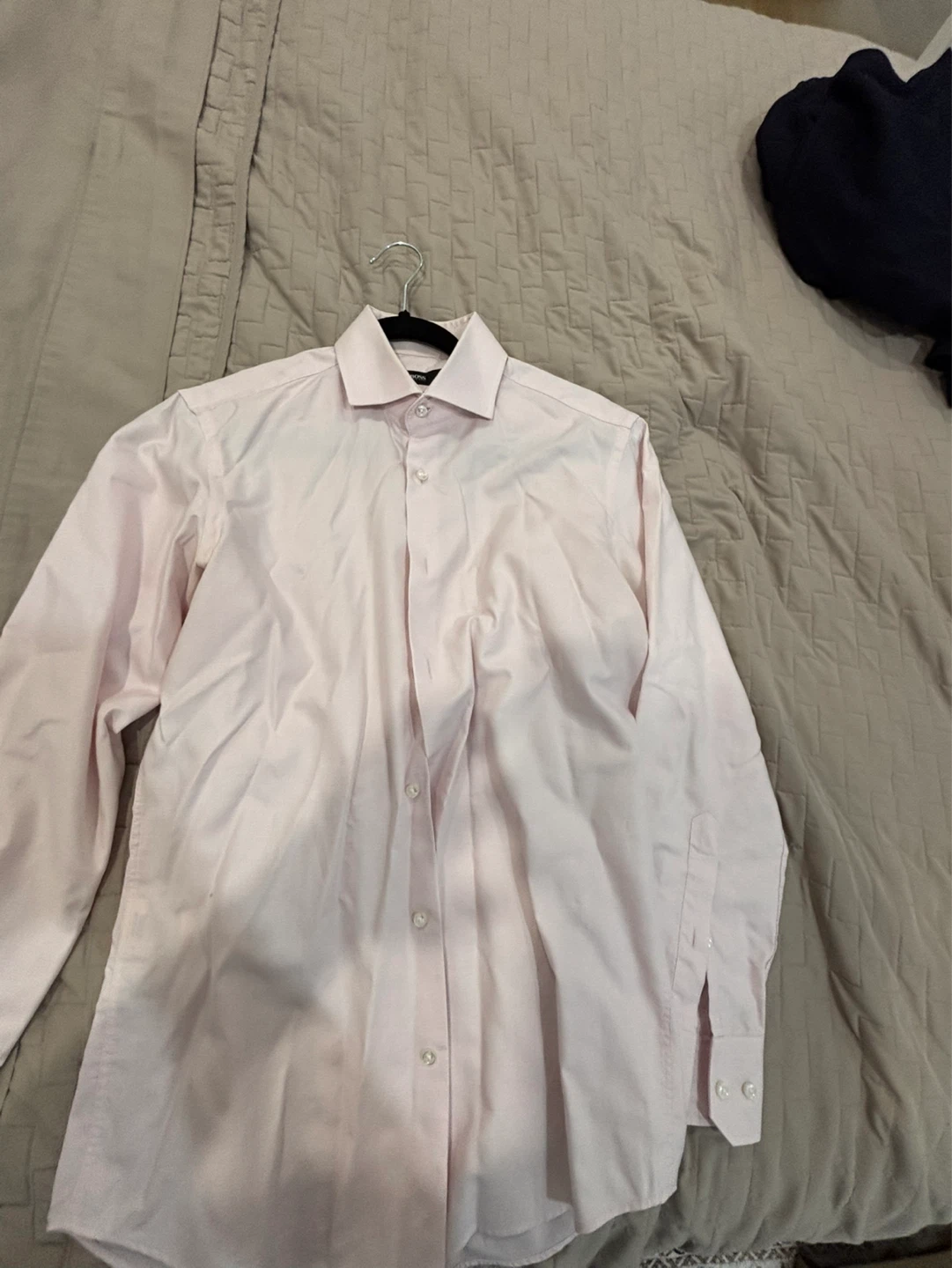 BOSS Hugo Boss Pink Regular Fit Dress Shirt