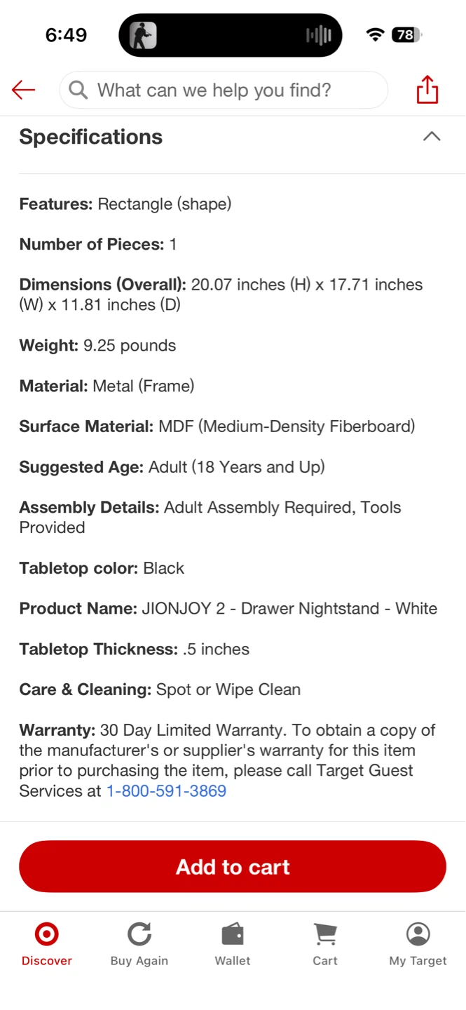 TWO 2-Drawer Nightstand - White - photo 5