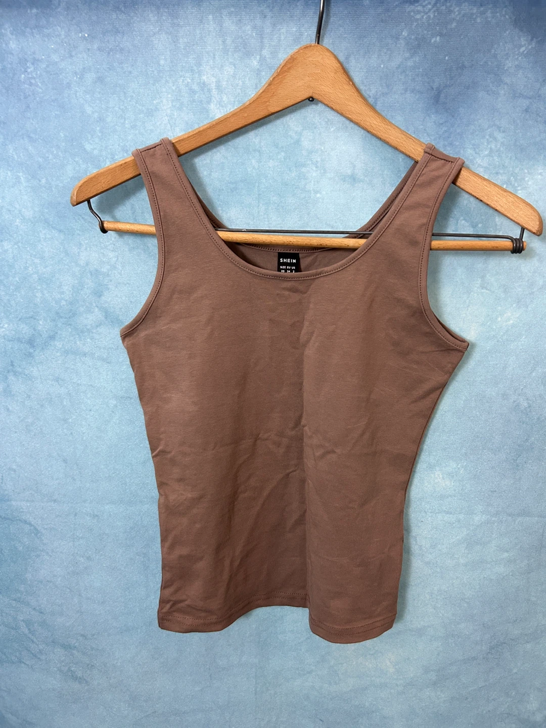SHEIN Women's Brown Tank Top - Size XS