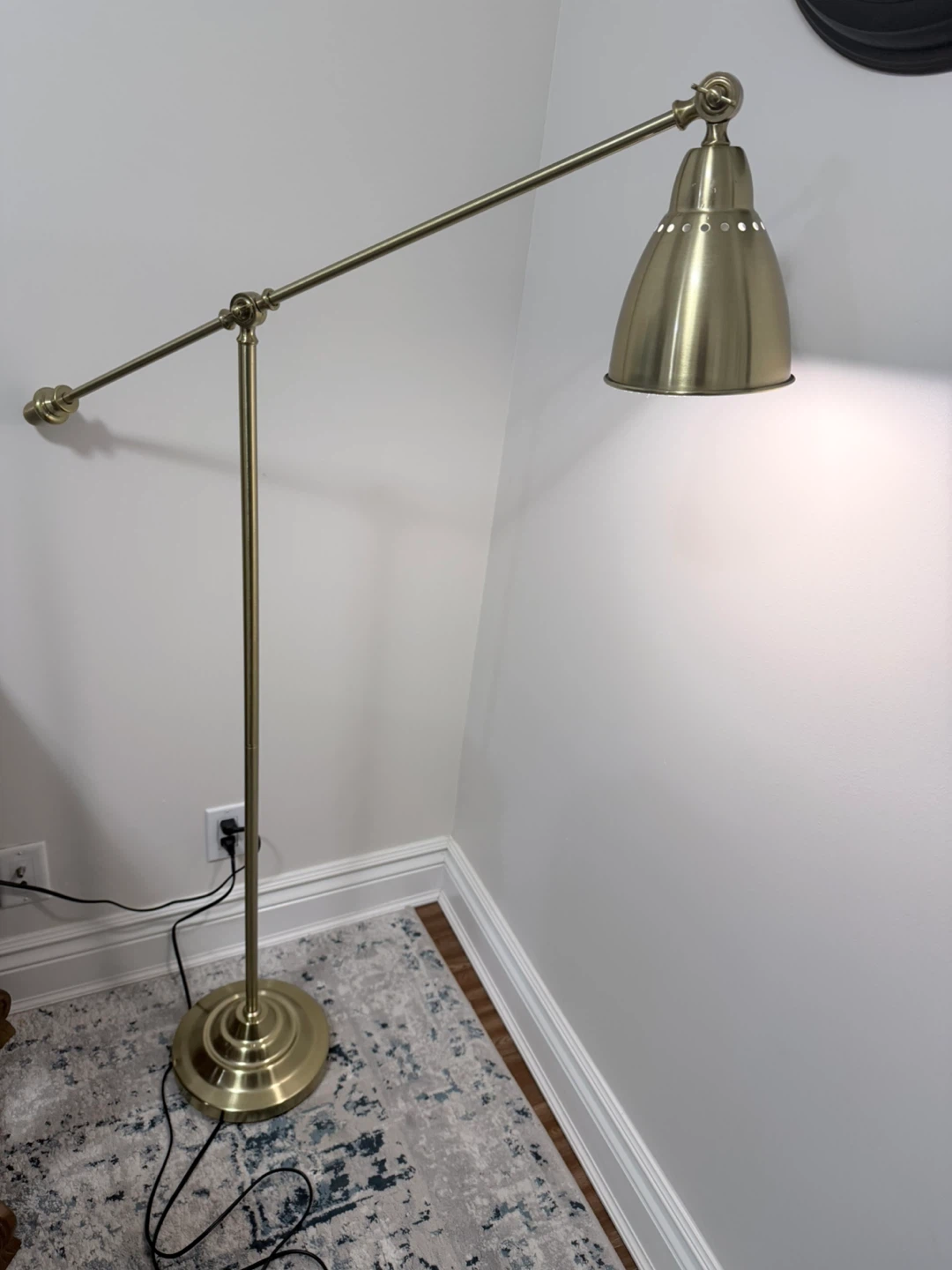 Brass Floor Lamp