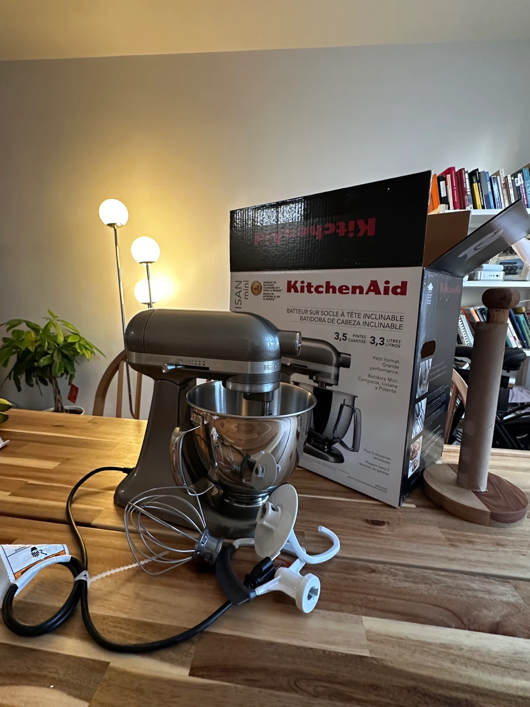 Brand new KitchenAid Artisan Mini Stand Mixer - Silver