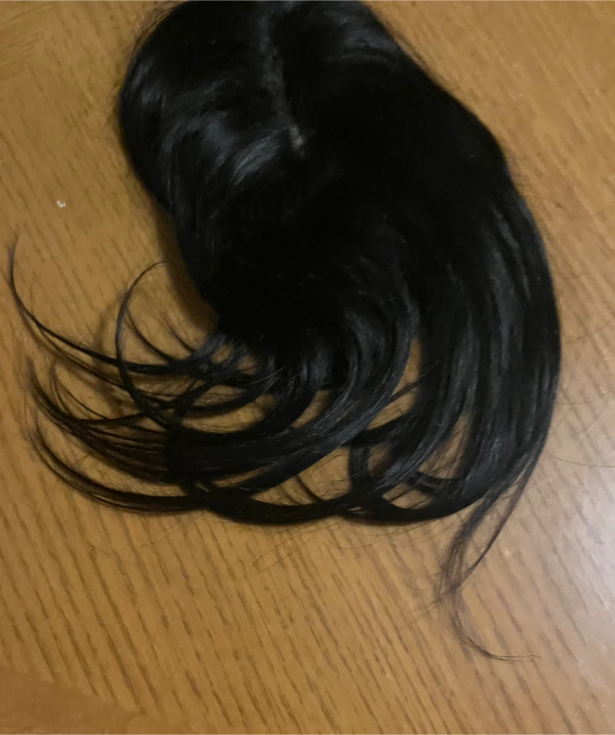 Black Hair Topper