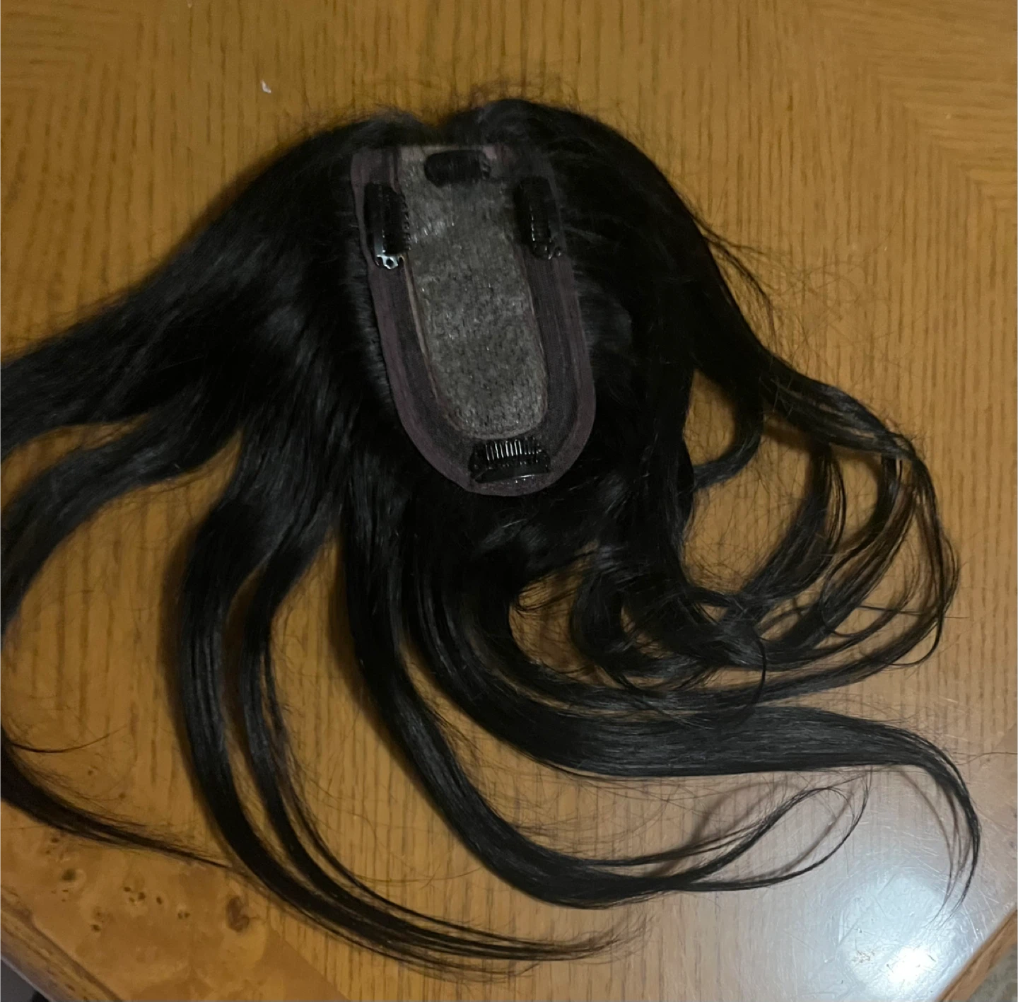 Black Hair Topper - photo 3