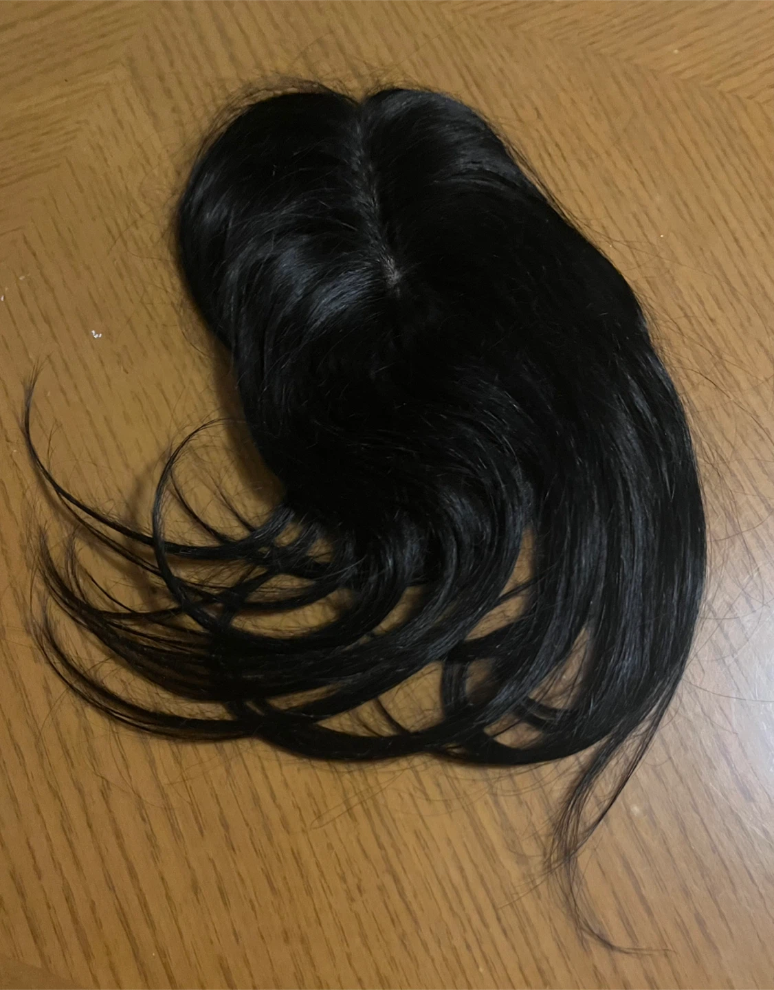Black Hair Topper - photo 2