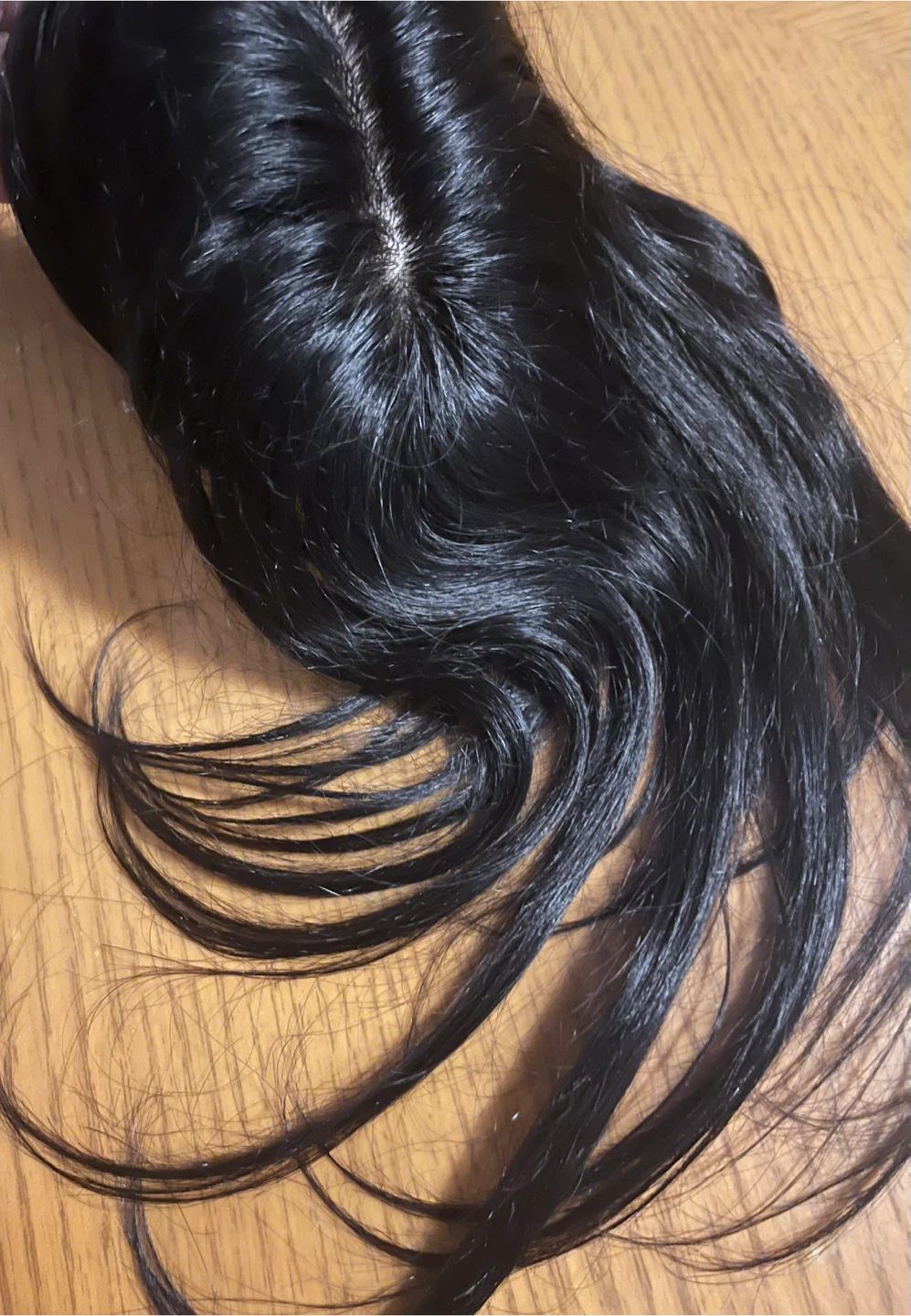 Black Hair Topper - photo 5