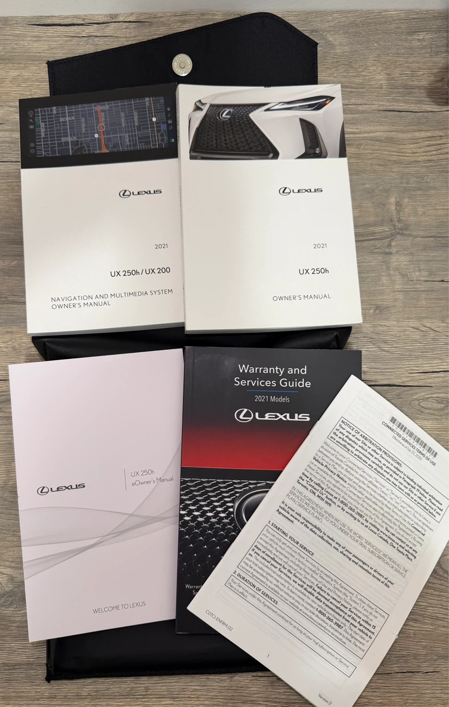 Lexus UX 250h 2021 Owner's Manual & Navigation Guide - photo 3