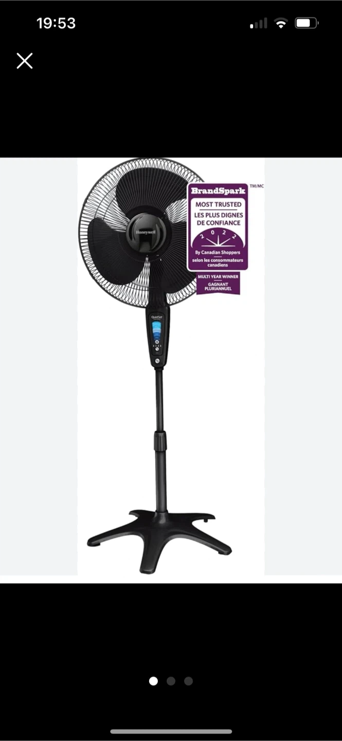 Honeywell Standing Fan - photo 2