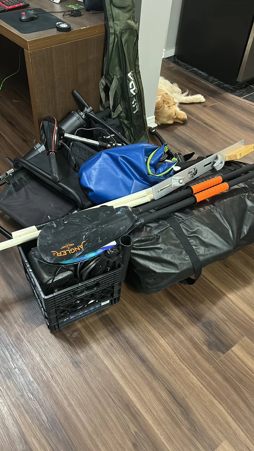 Rare NSR/YakAttack collab inflatable kayak - photo 4