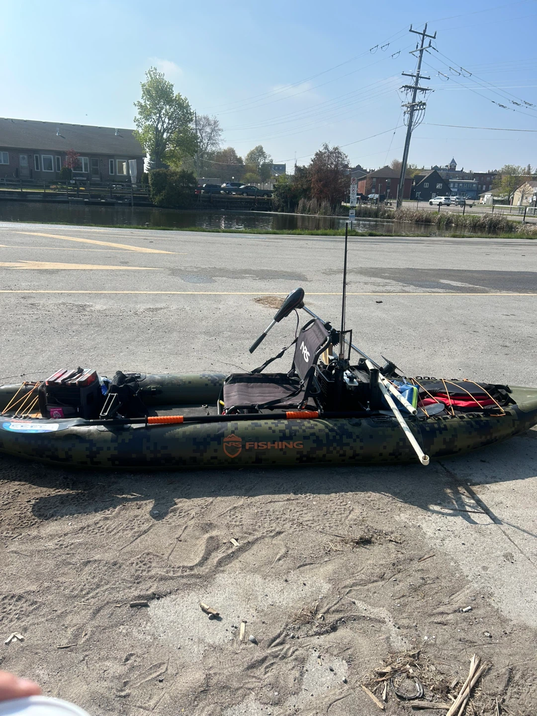 Rare NSR/YakAttack collab inflatable kayak - photo 3
