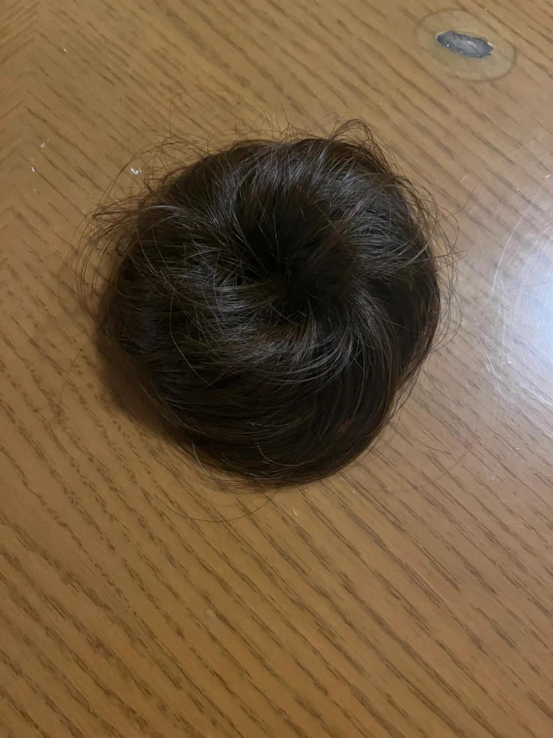 Light Brown Hair Bun