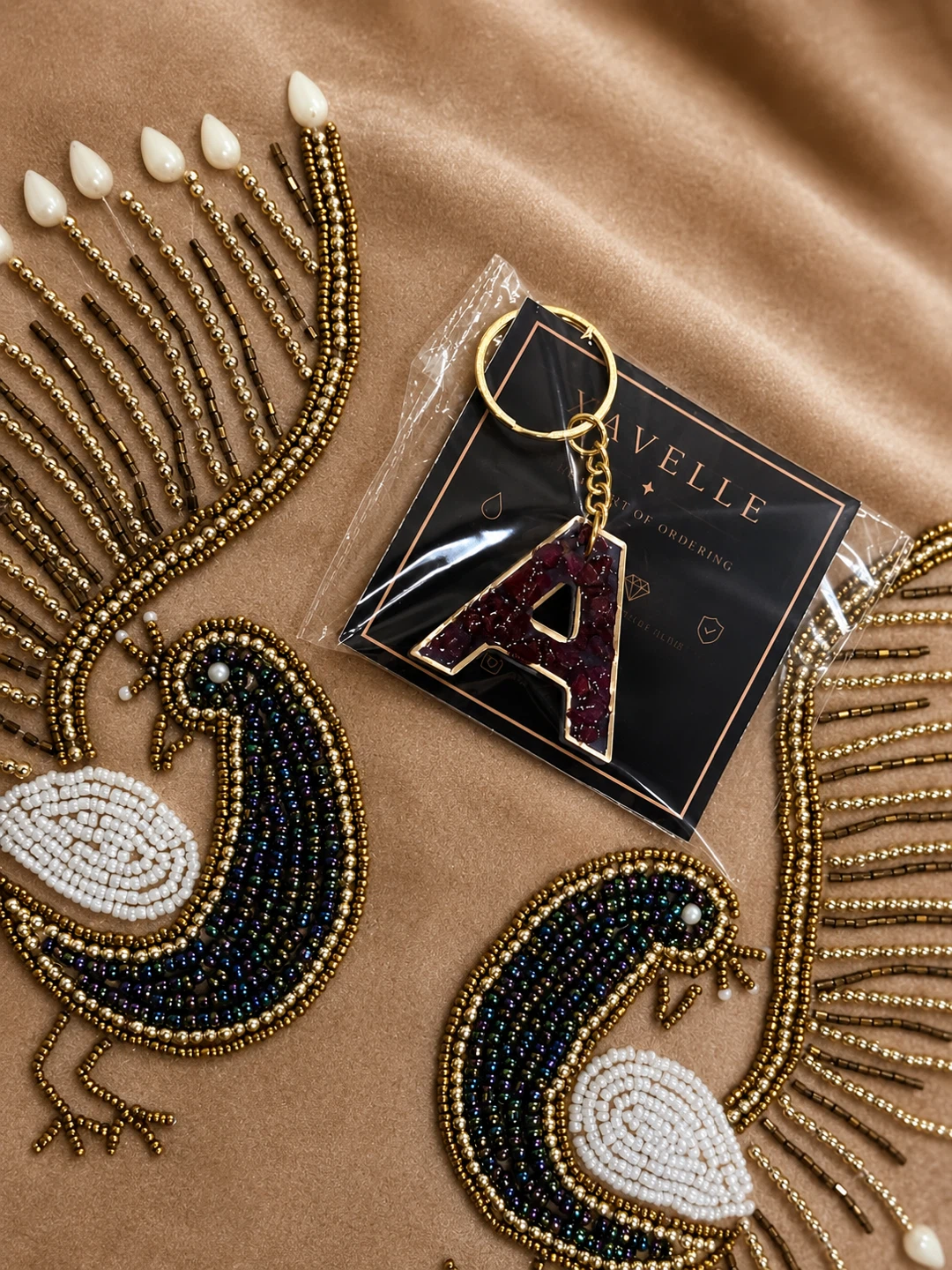Lavelle Letter A Keychain