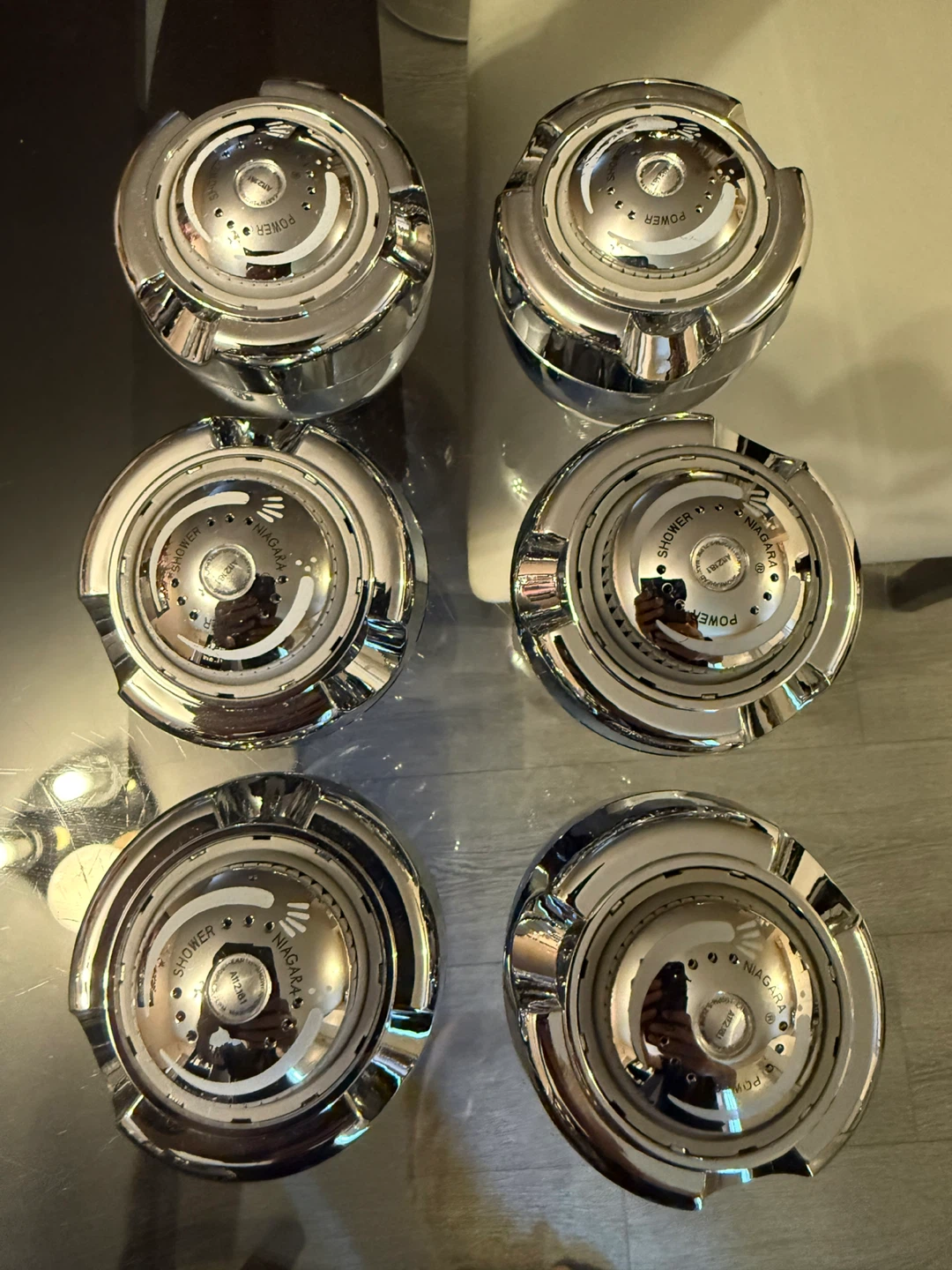 Niagara Conservation Shower Heads - Set of 6