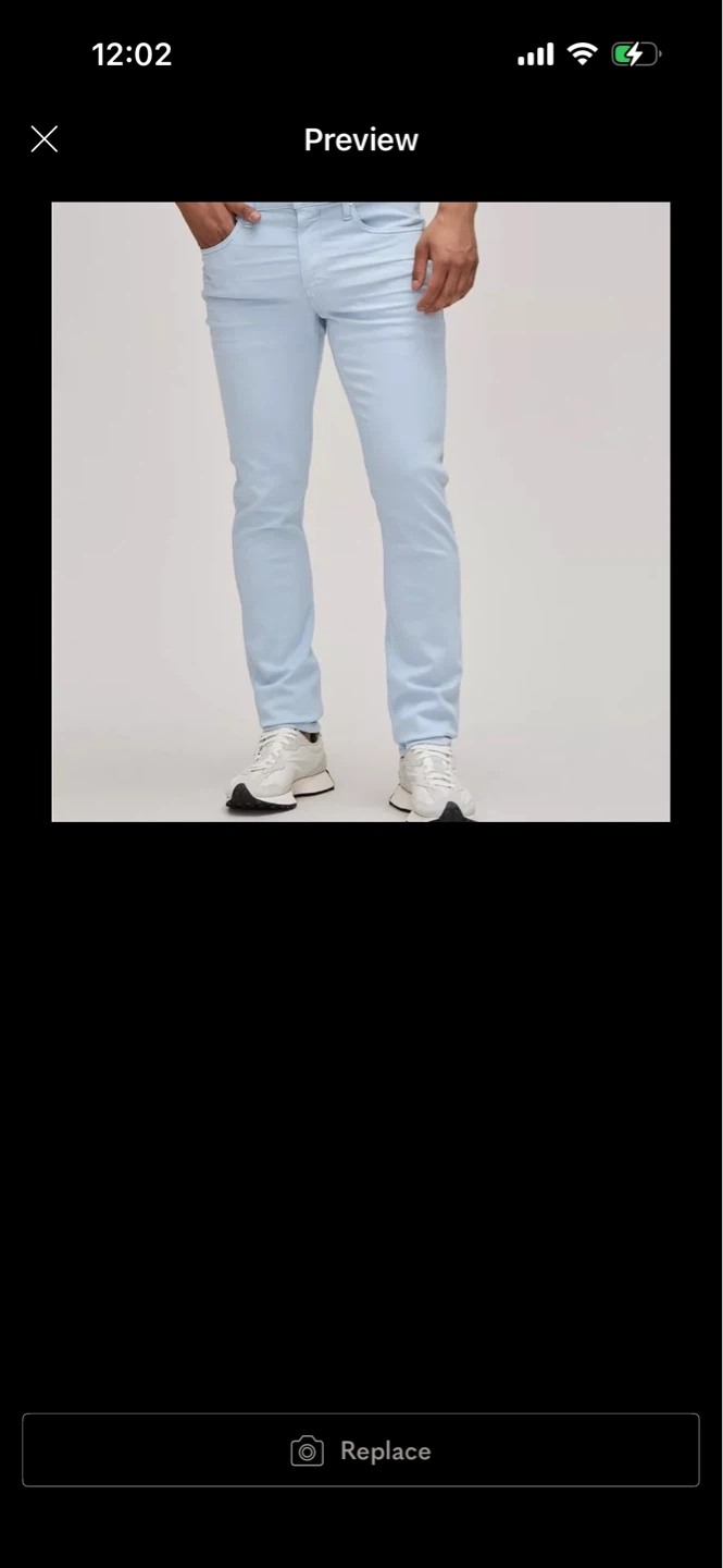 Paige Light Blue  Jeans - photo 5