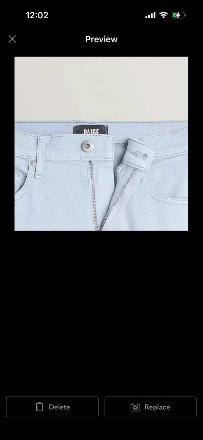 Paige Light Blue  Jeans - photo 3