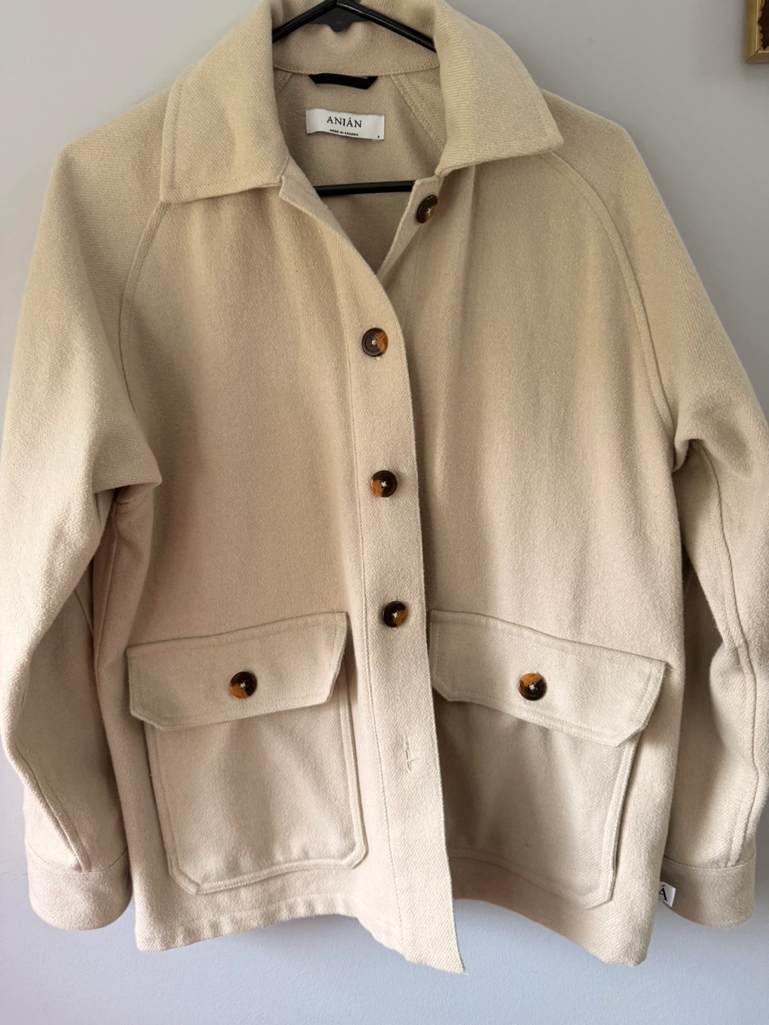 ANIÁN Jacket - Size S - Beige