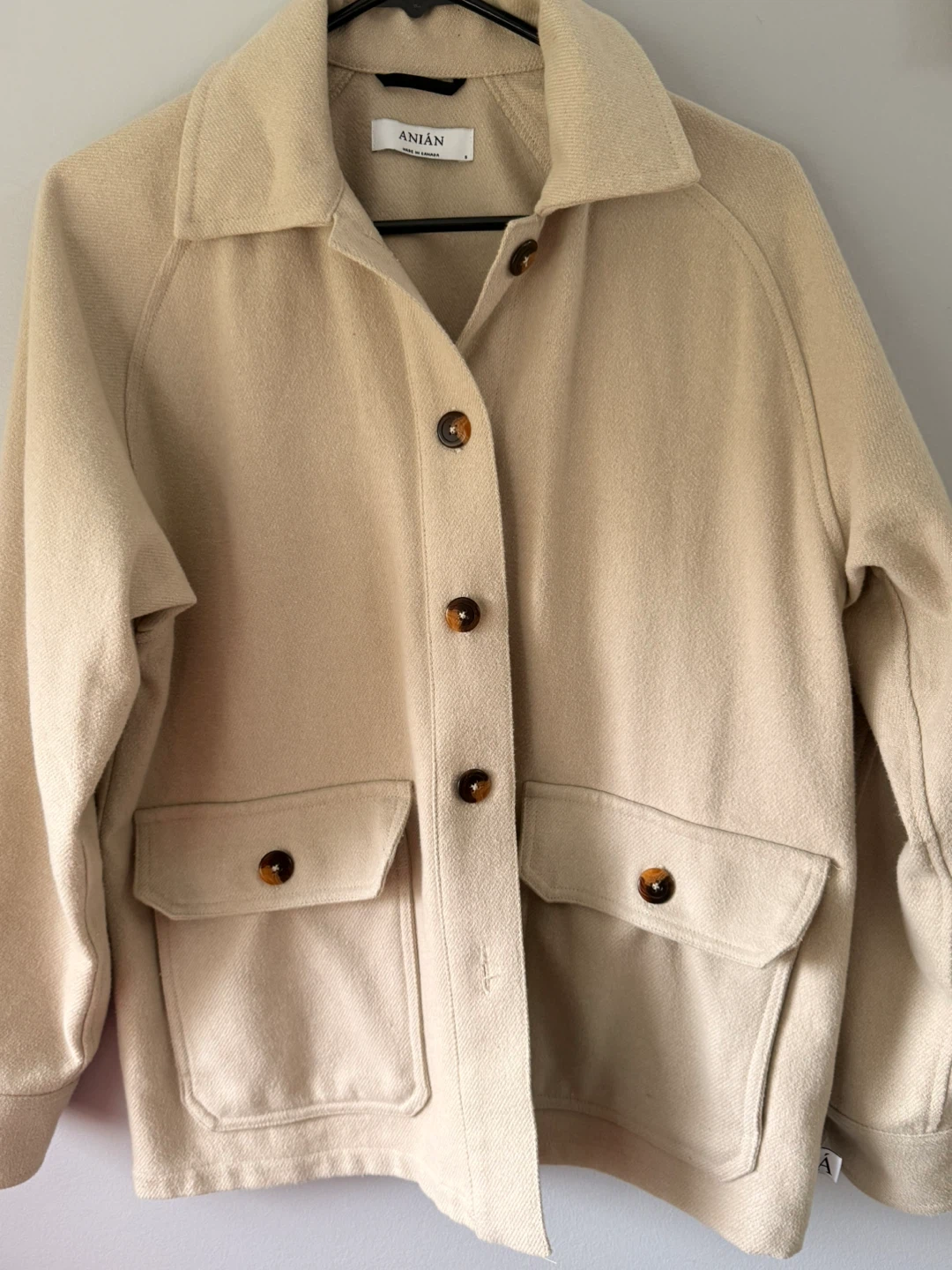 ANIÁN Jacket - Size S - Beige - photo 4