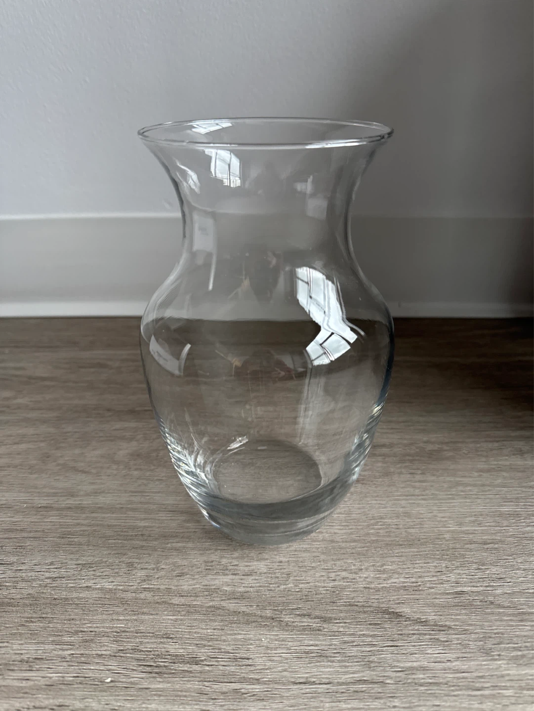 Clear Glass Vase