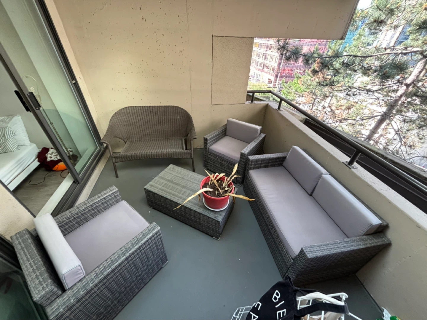 Wicker Patio Furniture Set - photo 2