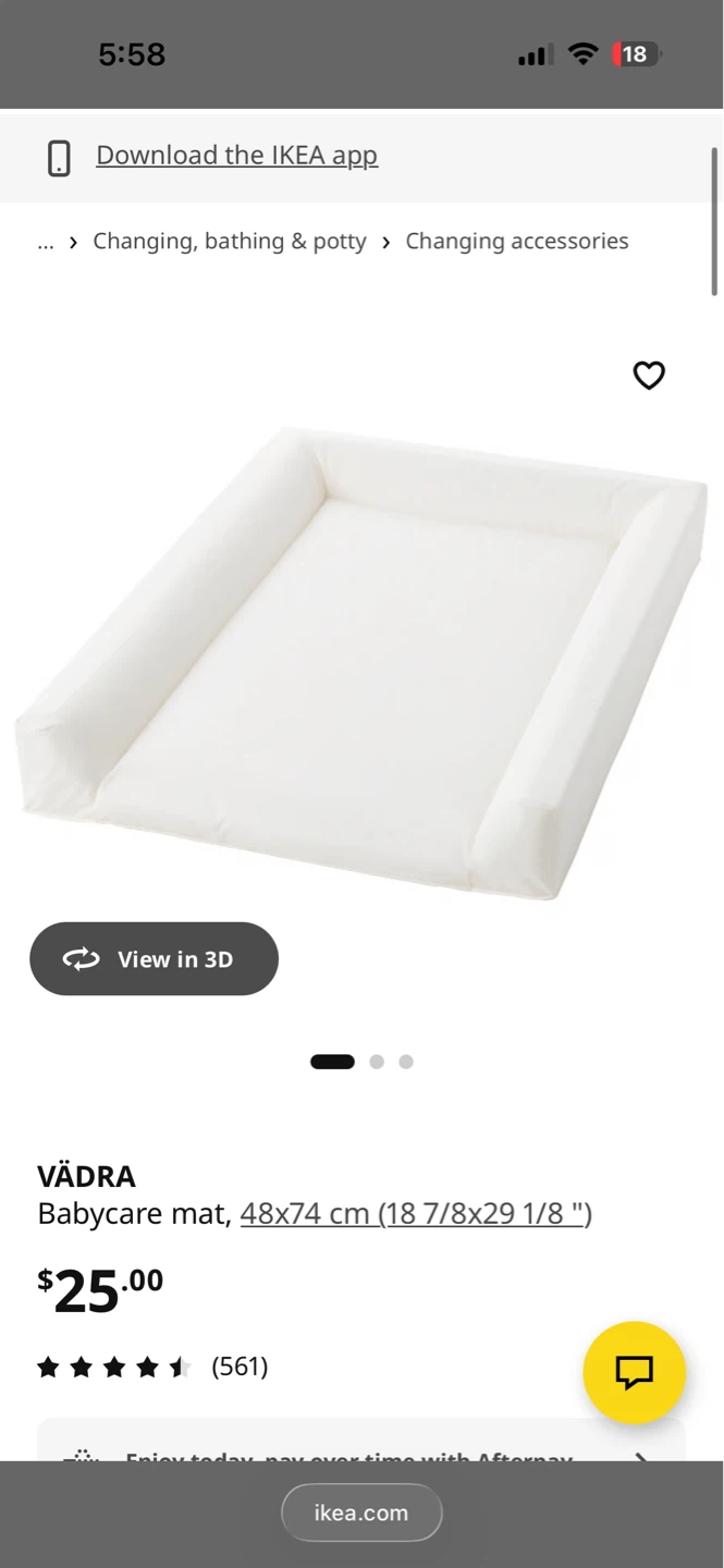 IKEA  Mat and Cover Set