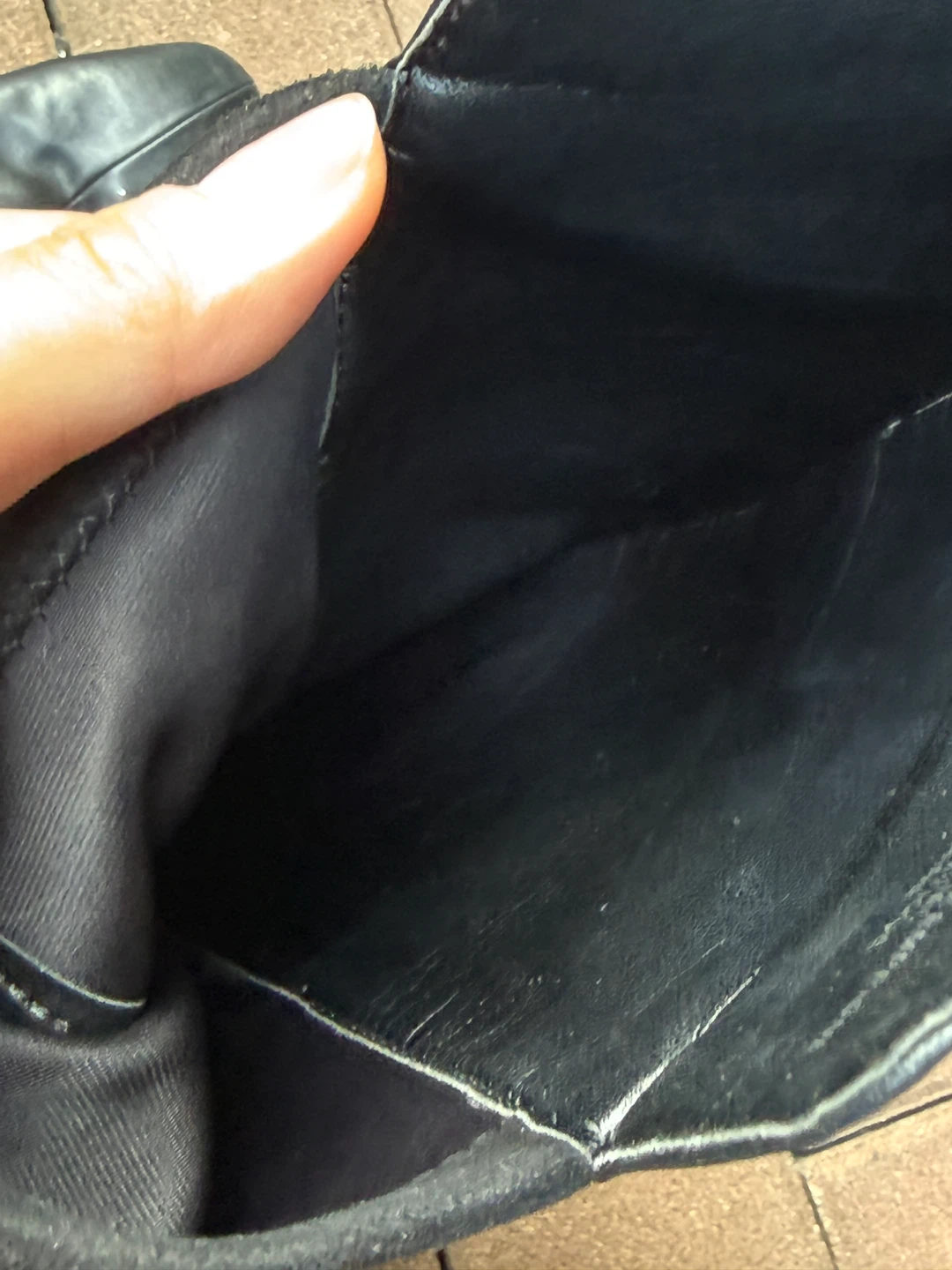 Nine West Black Suede & Leather Knee-High Boots - photo 5