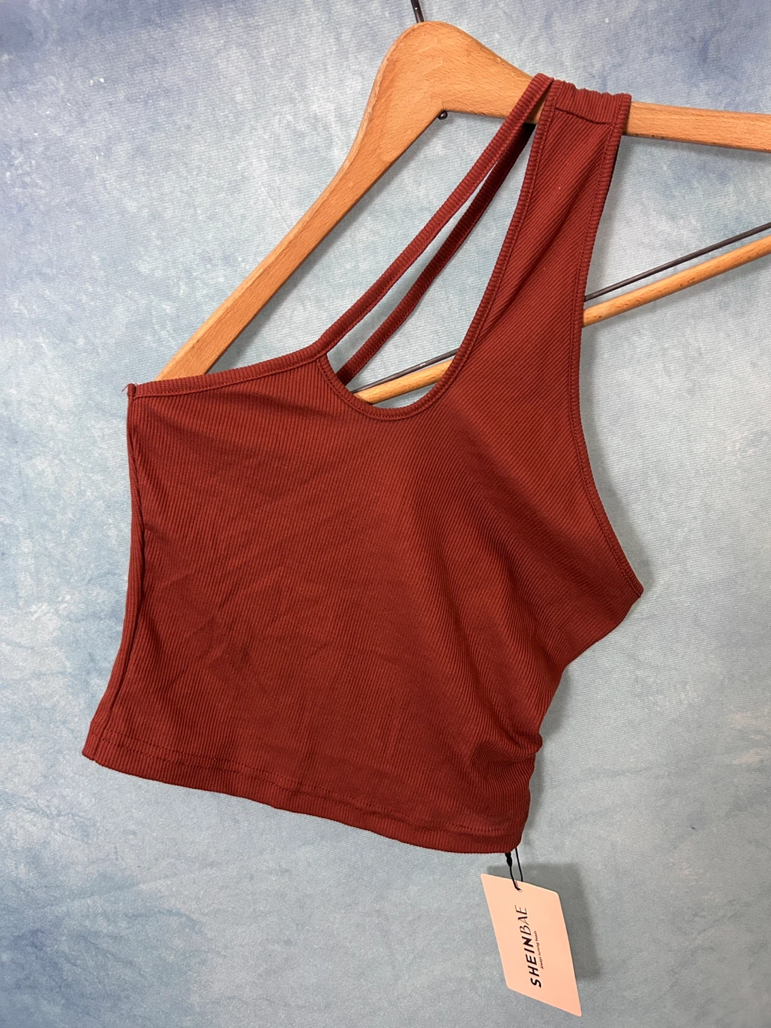 ☀️BUY 1 GET 1 FREE - Ribbed One-Shoulder Crop Top