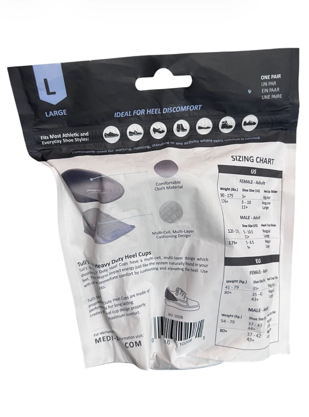 Tuli’s So Soft Heel Cups – Large 👟 - photo 2