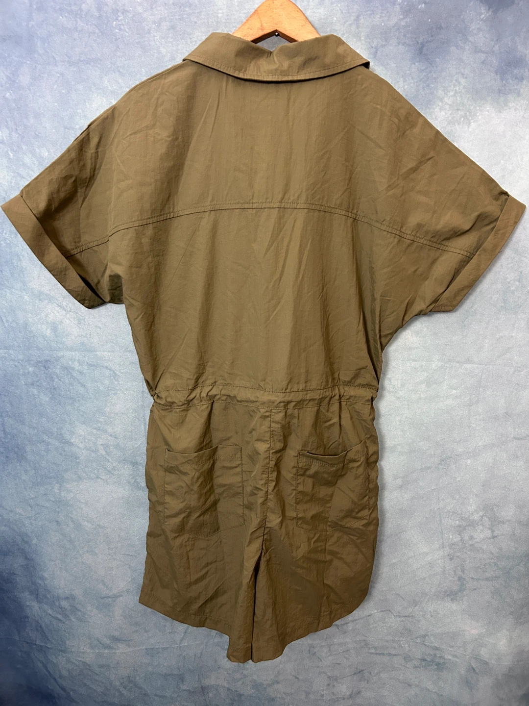 ☀️BUY 1 GET 1 FREE - Olive Green Utility Romper - photo 4