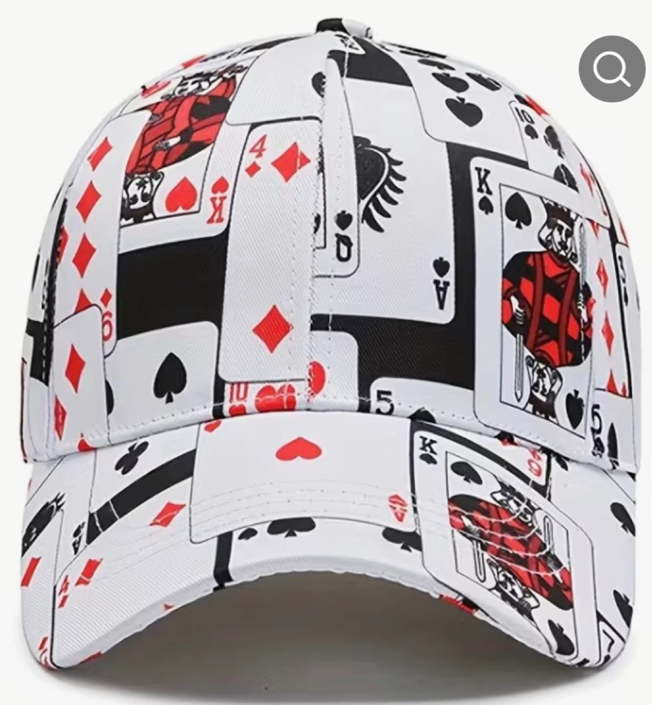 Poker Baseball Cap